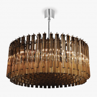 Люстра на штанге Bella Figura Retro Murano CL412 Люстра на штанге Bella Figura Retro Murano CL412